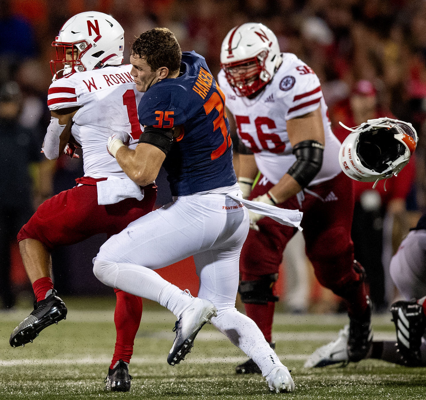 Nebraska vs. Illinois, 9.21